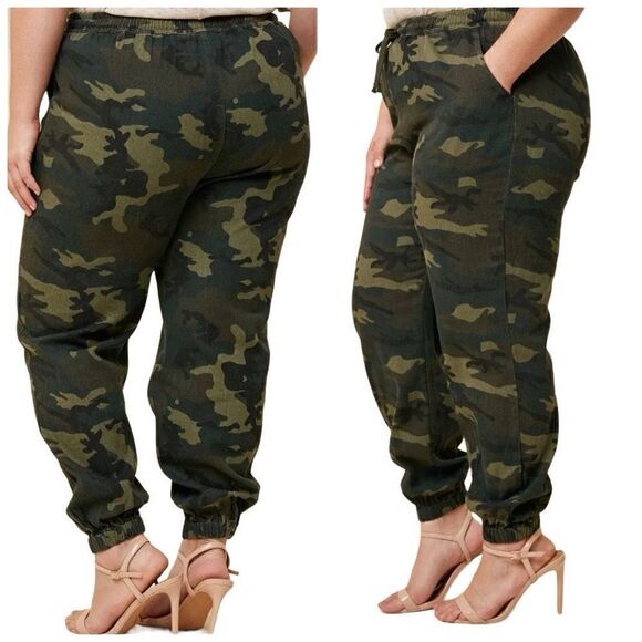 Hayden Los Angeles Camo Drawstring Jogger Pants Size 2XL - Picture 2 of 11